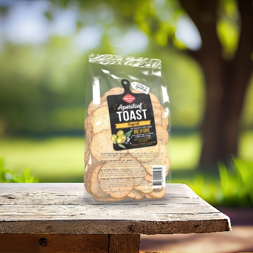 Melba toast rondjes aperitief